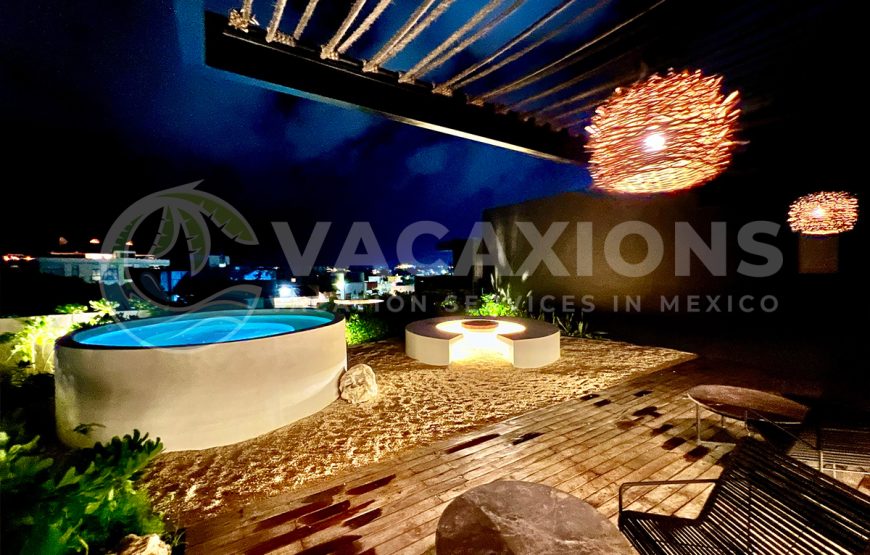 Tropical Retreat Luxury Rental with Private Plunge Pool in IIK Tulum